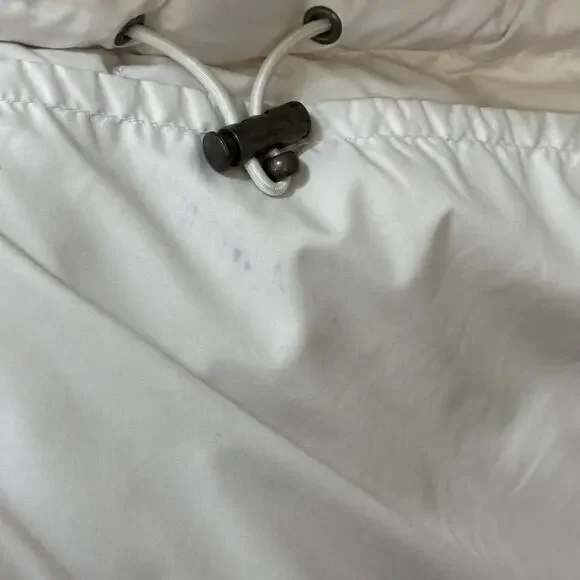 Lauren by Ralph Lauren cream puffer jacket size Large - Picture 6 of 8